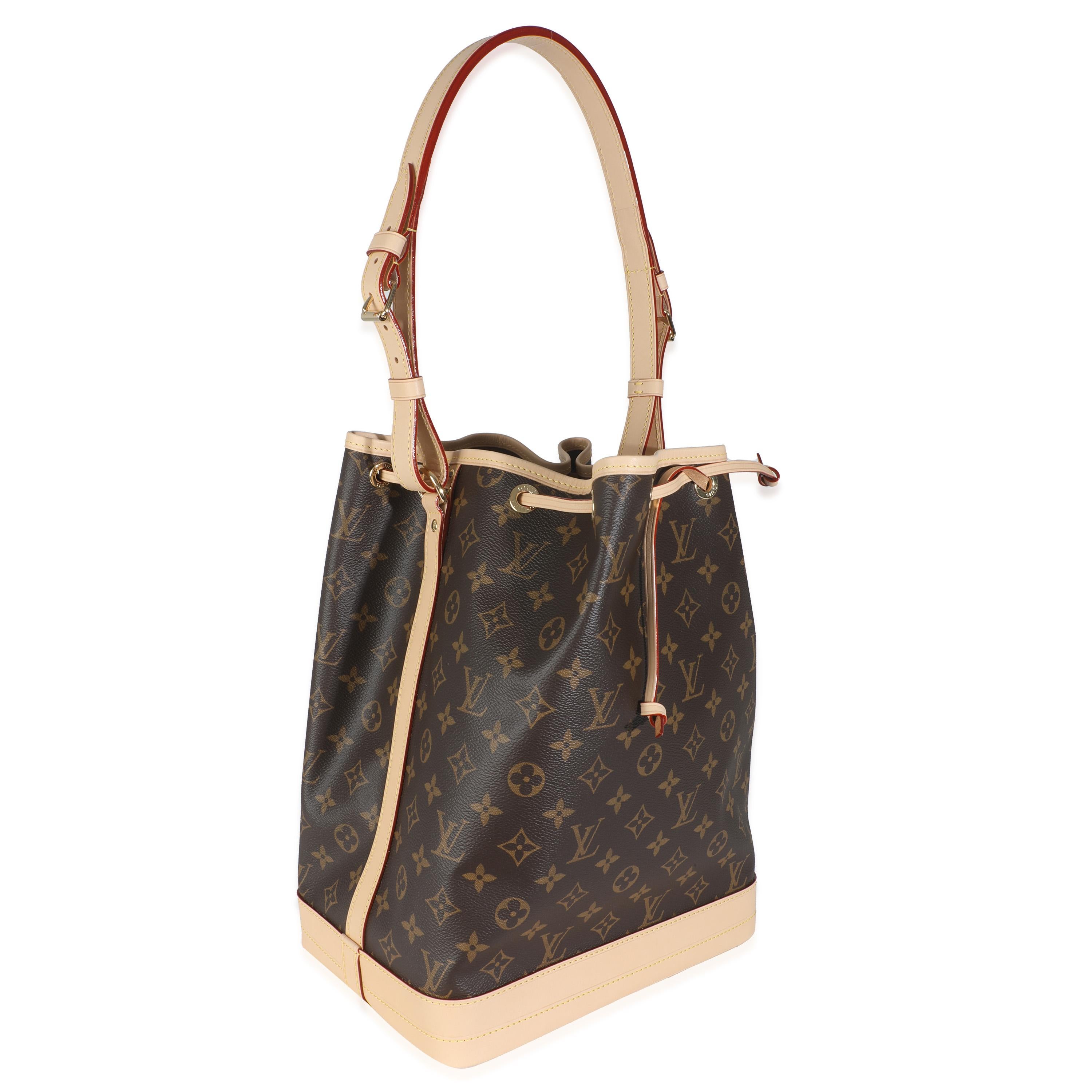 Louis Vuitton Monogram Segeltuch Noe NM im Zustand „Hervorragend“ im Angebot in New York, NY