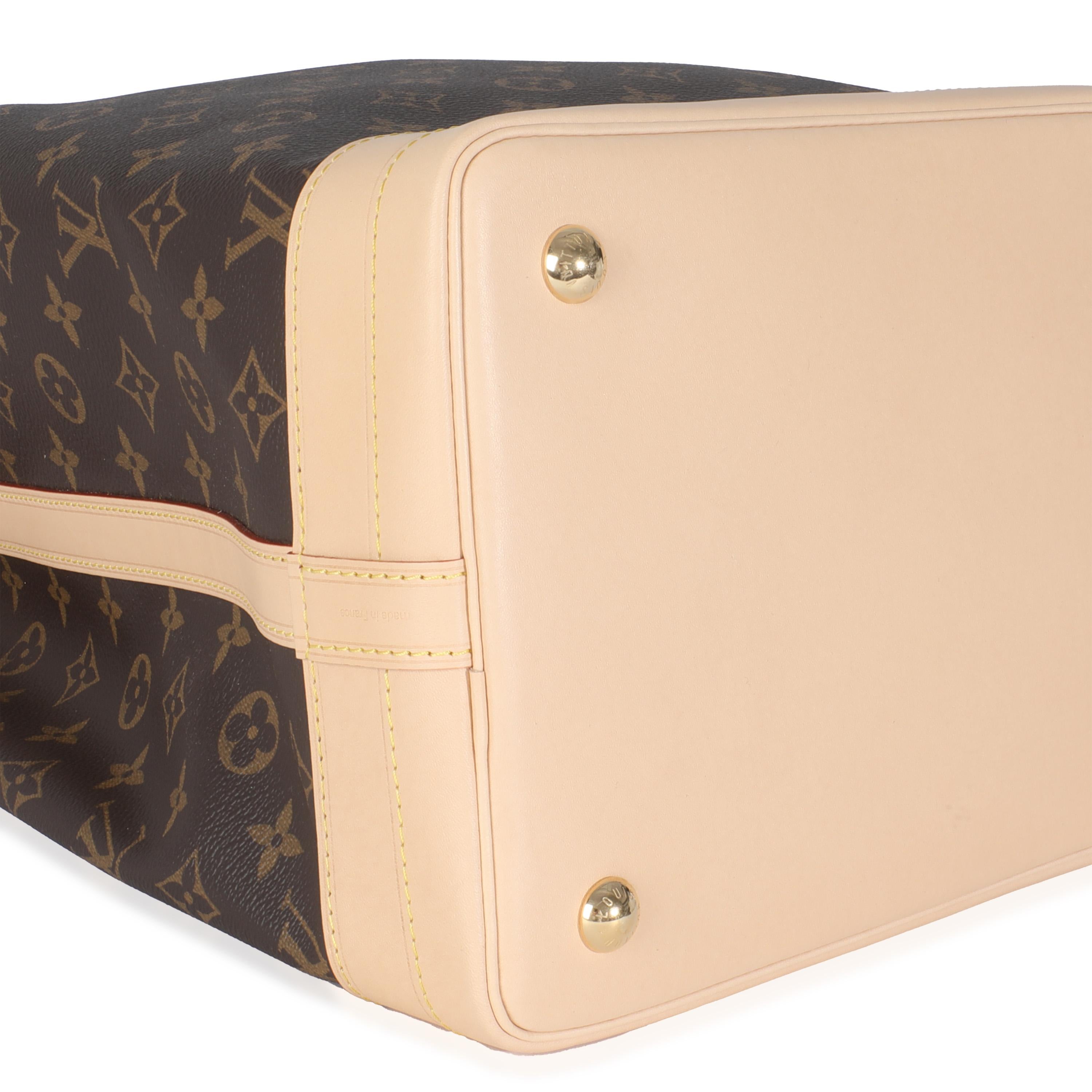 Louis Vuitton Monogram Segeltuch Noe NM Damen im Angebot