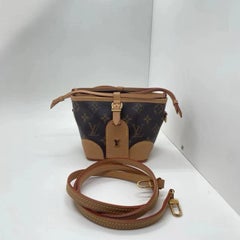 Louis Vuitton Monogram Canvas Noé Purse Mini Bucket Bag with Gold Hardware