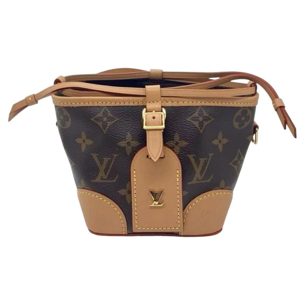 Louis Vuitton Monogram Canvas Noé Purse Mini Bucket Bag with Gold Hardware
