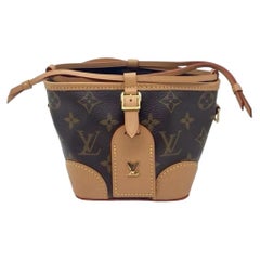 Louis Vuitton Monogram Canvas Noé Purse Mini Bucket Bag with Gold Hardware