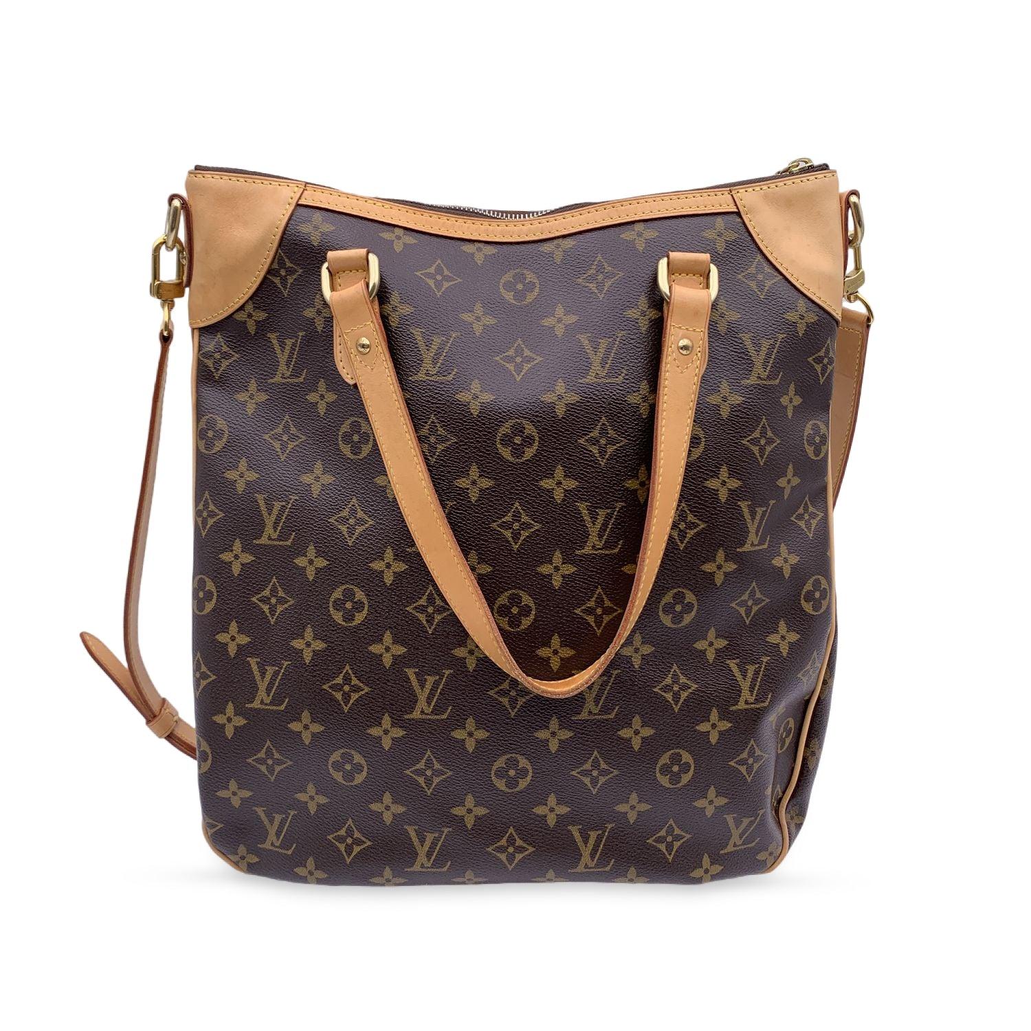 Louis Vuitton Monogram Canvas Odeon GM Tote Shoulder Bag In Good Condition In Rome, Rome