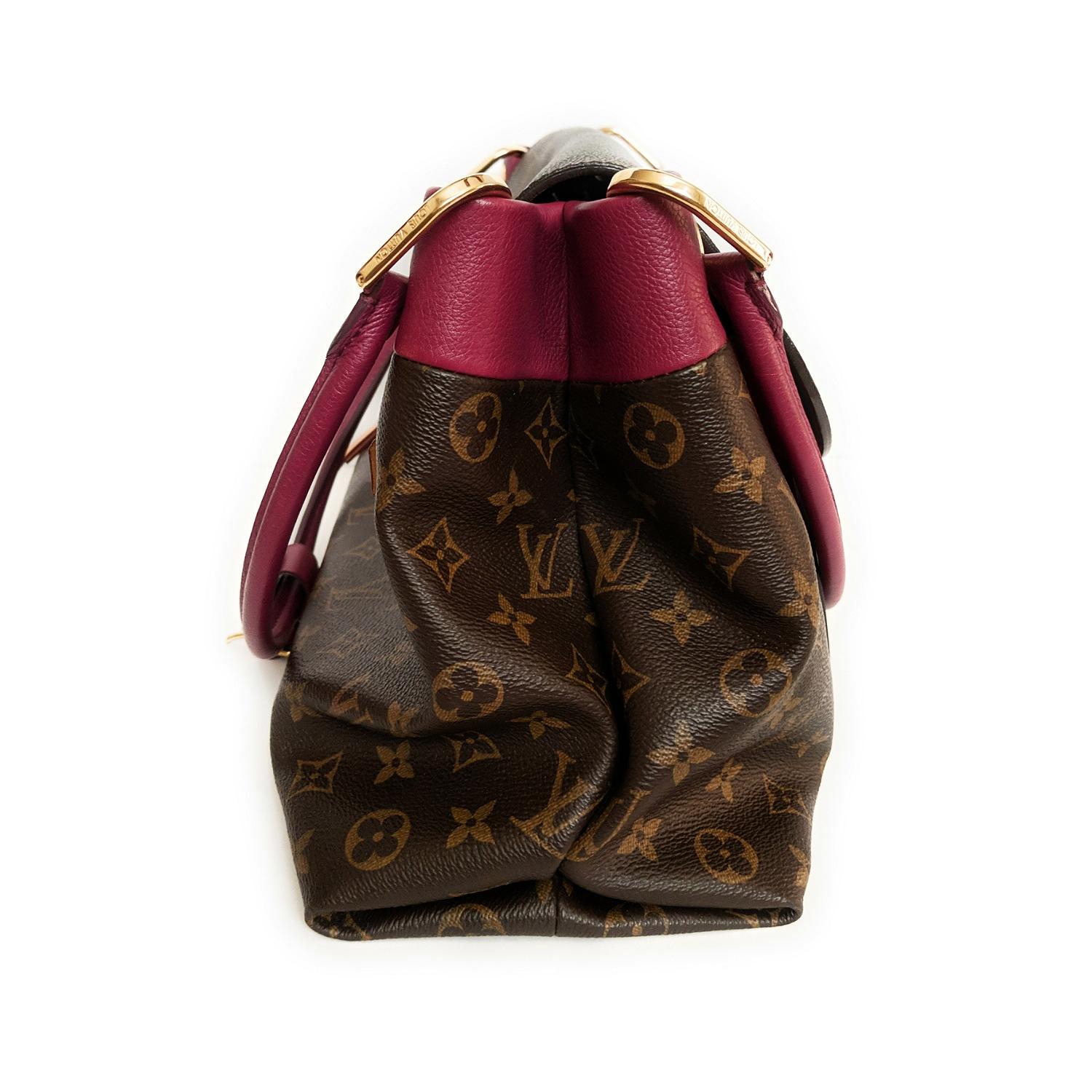 Olympe MM Tragetasche aus Segeltuch mit Monogramm von Louis Vuitton Damen