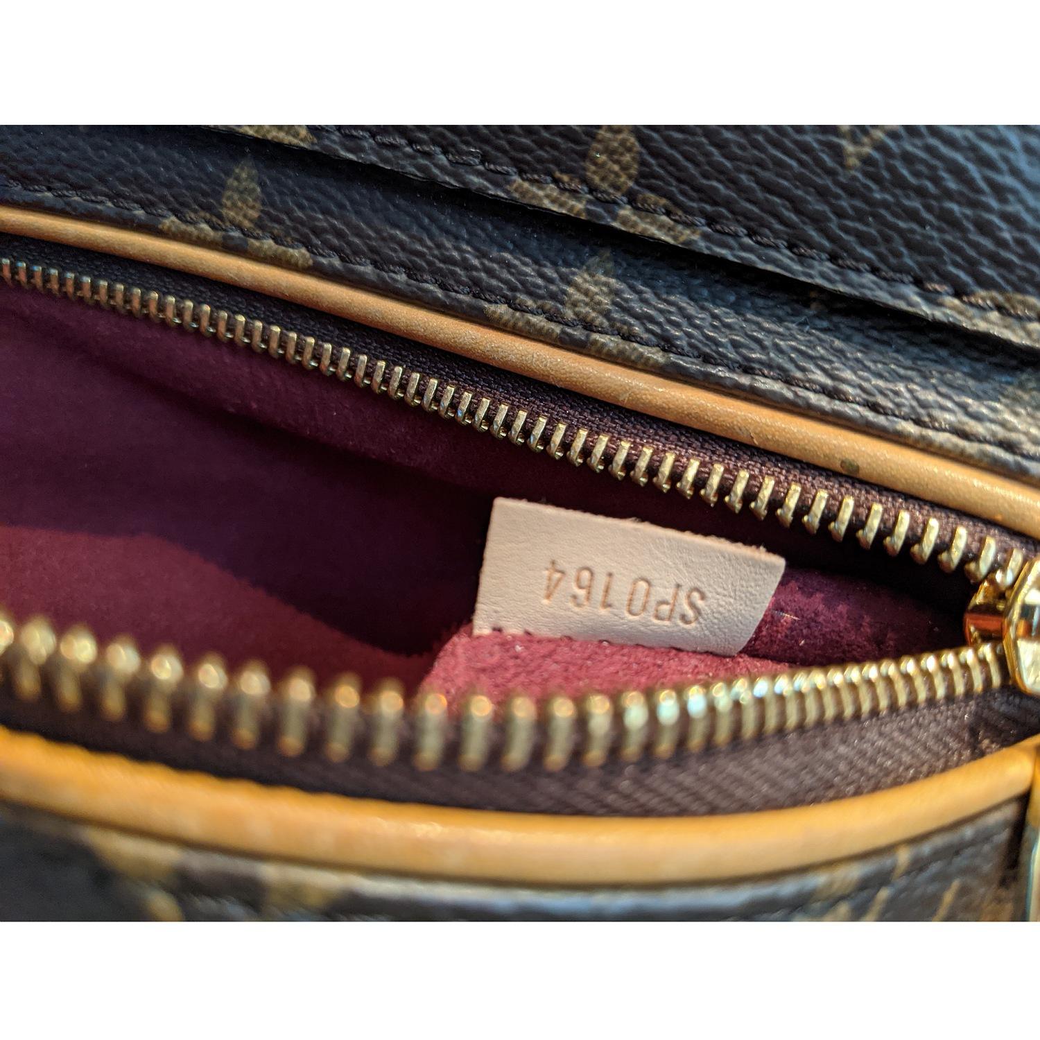 Olympe MM Tragetasche aus Segeltuch mit Monogramm von Louis Vuitton 3