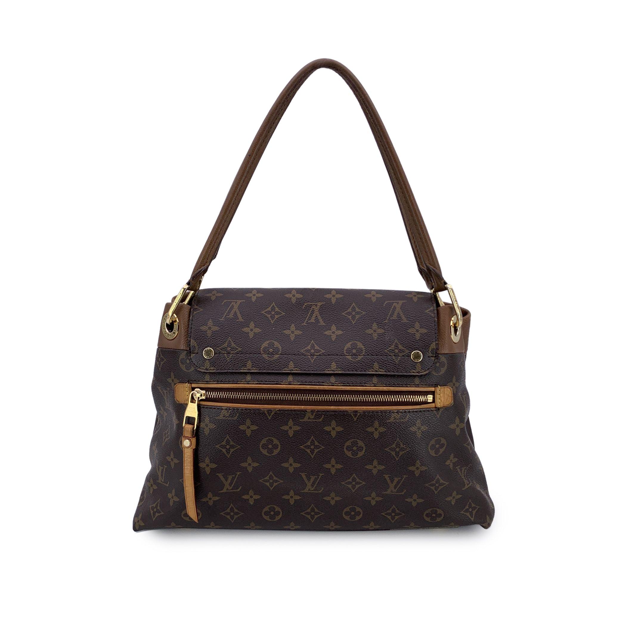 Louis Vuitton Monogram Canvas Olympe Tote Satchel Umhängetasche im Zustand „Gut“ im Angebot in Rome, Rome
