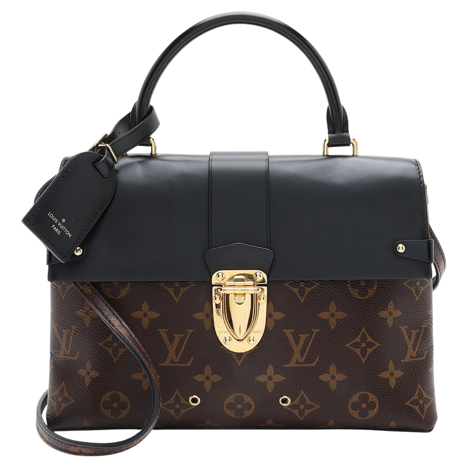 Louis Vuitton Monogram Canvas One Handle MM Flap Bag For Sale
