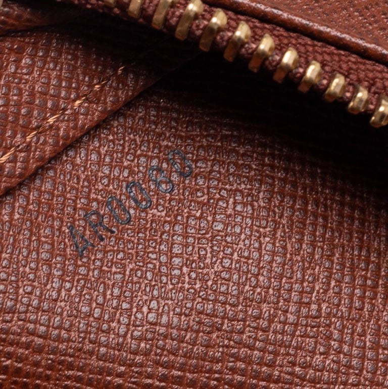 LOUIS VUITTON monogram canvas orsay brown clutch, Luxury, Bags