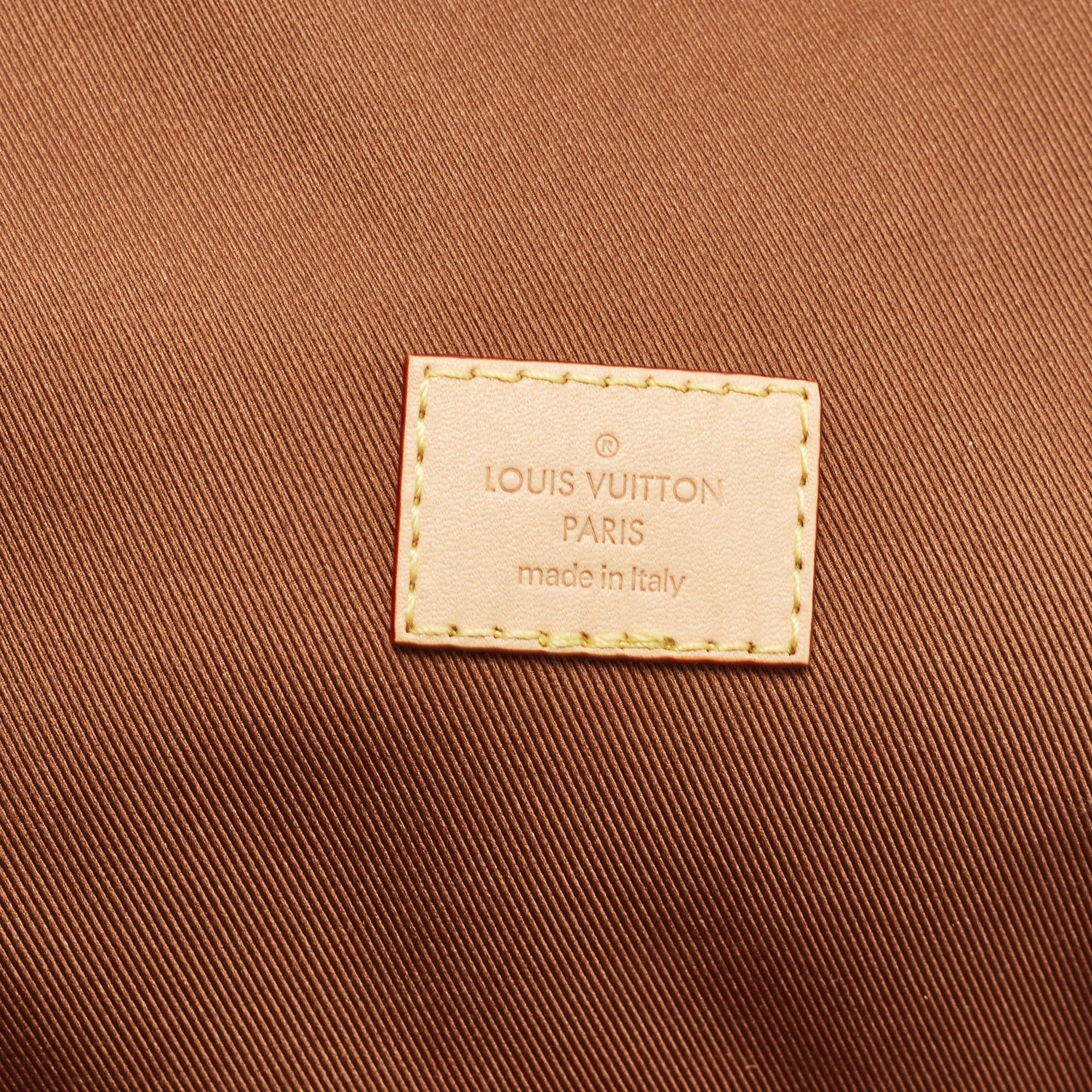 Louis Vuitton Monogram Canvas Würfelpackung Koffer im Angebot 3