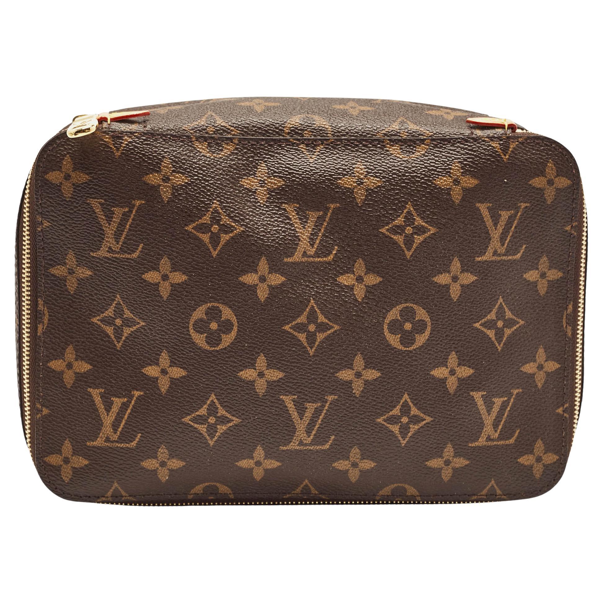 Louis Vuitton Monogram Canvas Würfelpackung Koffer im Angebot