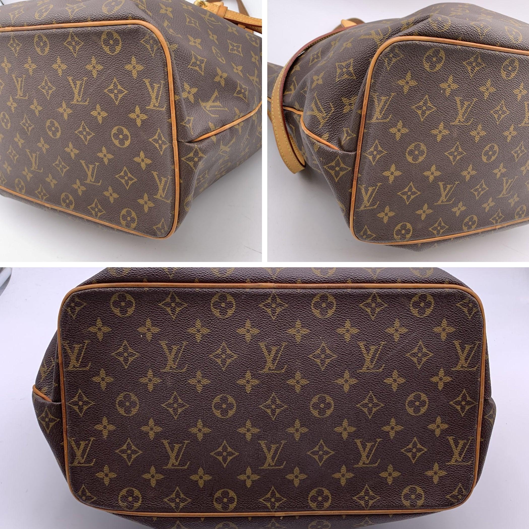 Women's Louis Vuitton Monogram Canvas Palermo GM Tote Bag with Strap For Sale