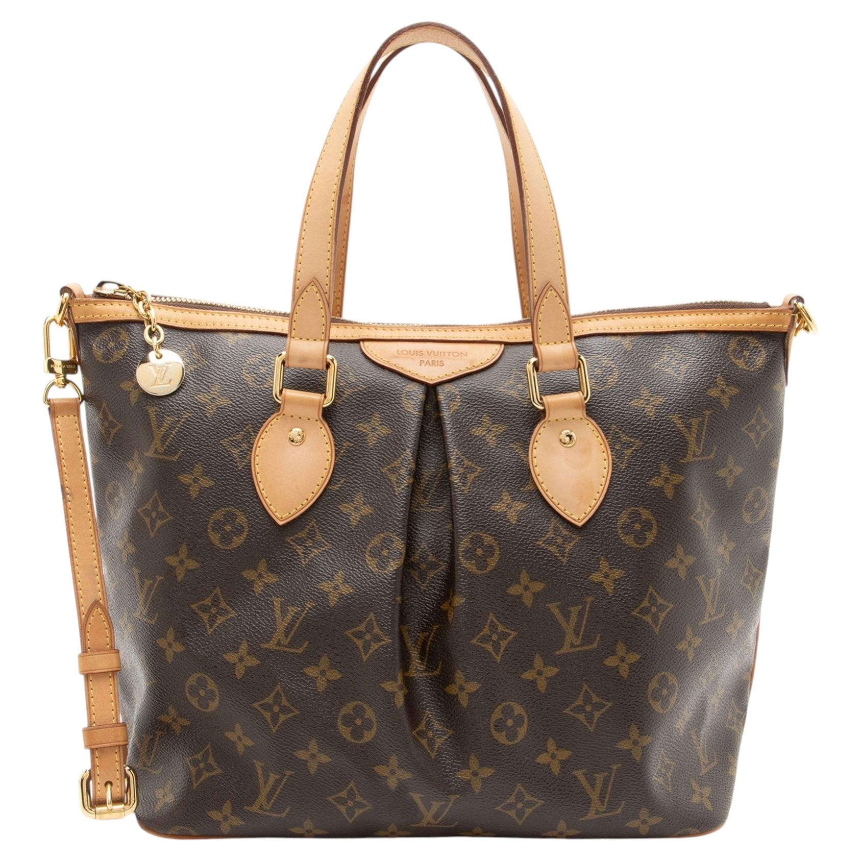 Louis Vuitton Monogram Canvas Palermo PM Tote For Sale