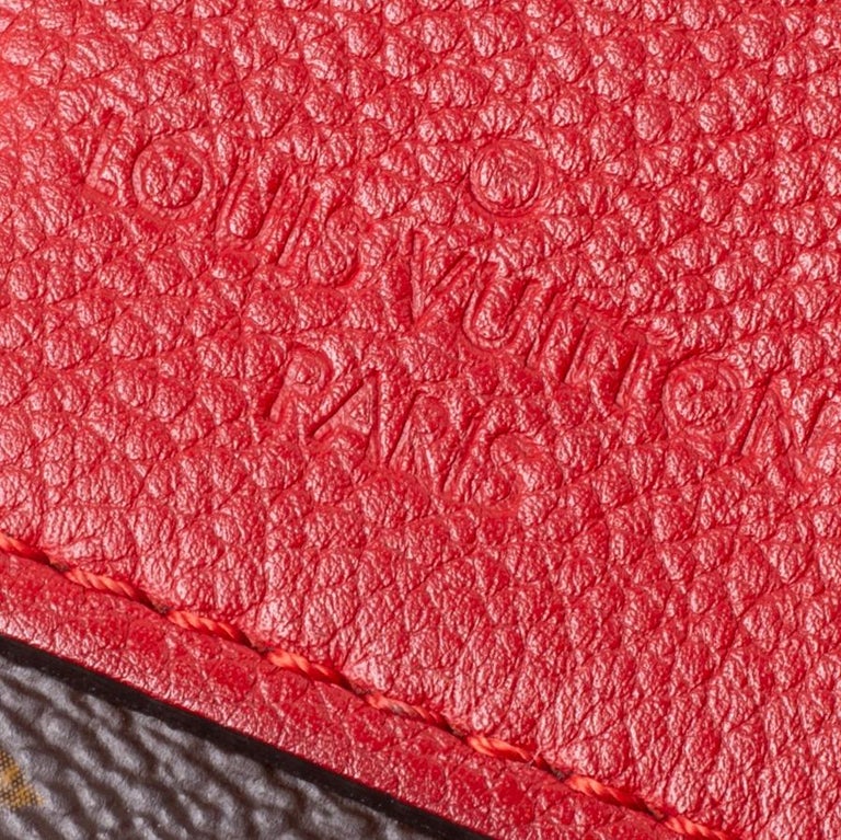 Louis Vuitton Red + Monogram Pallas Chain - The Trove