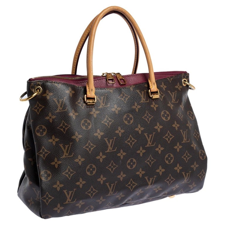 Louis Vuitton Monogram Canvas Pallas MM Bag at 1stDibs