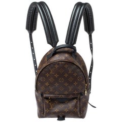Used Louis Vuitton Monogram Canvas Palm Springs PM Backpack