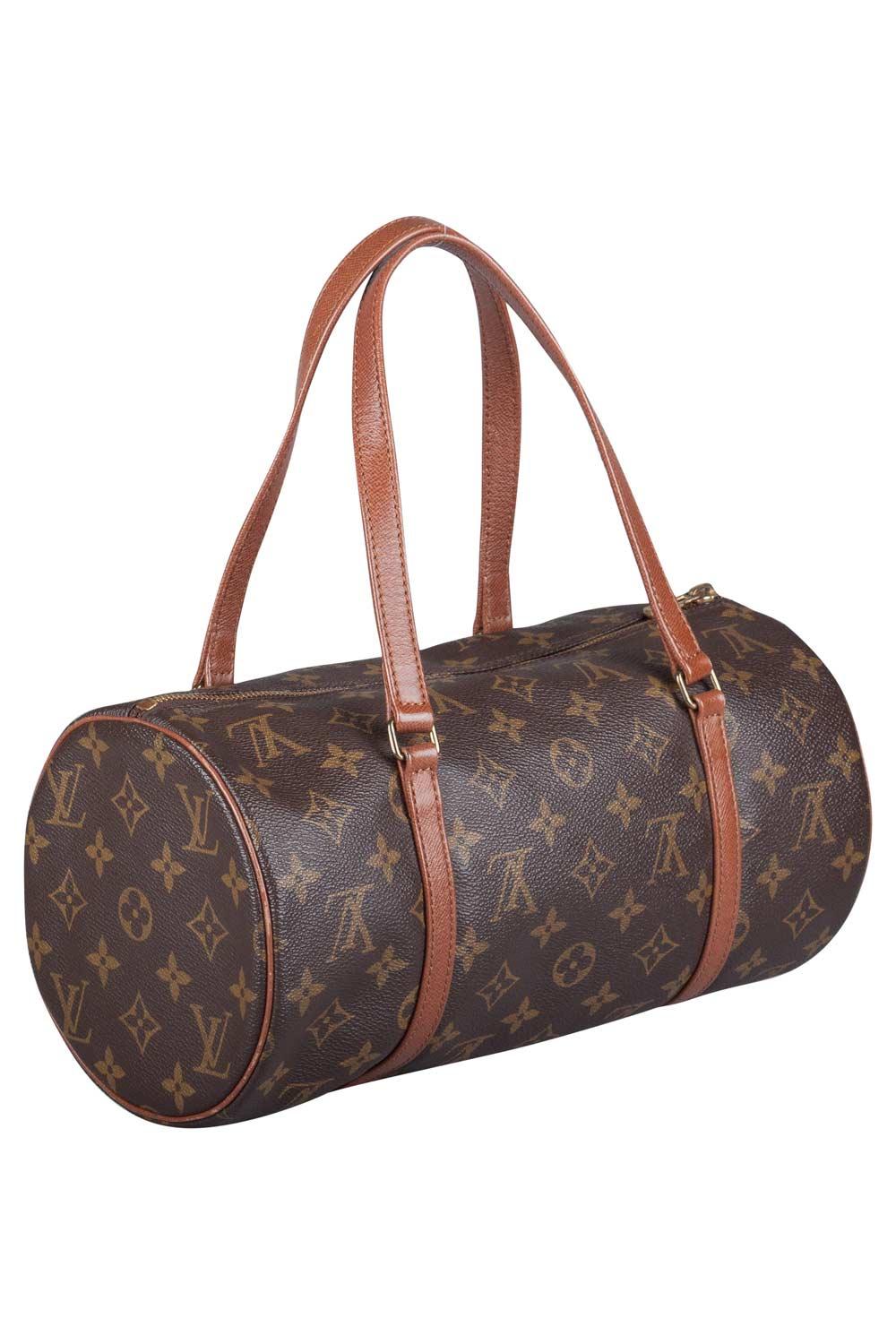 Black Louis Vuitton Monogram Canvas Papillon Bag
