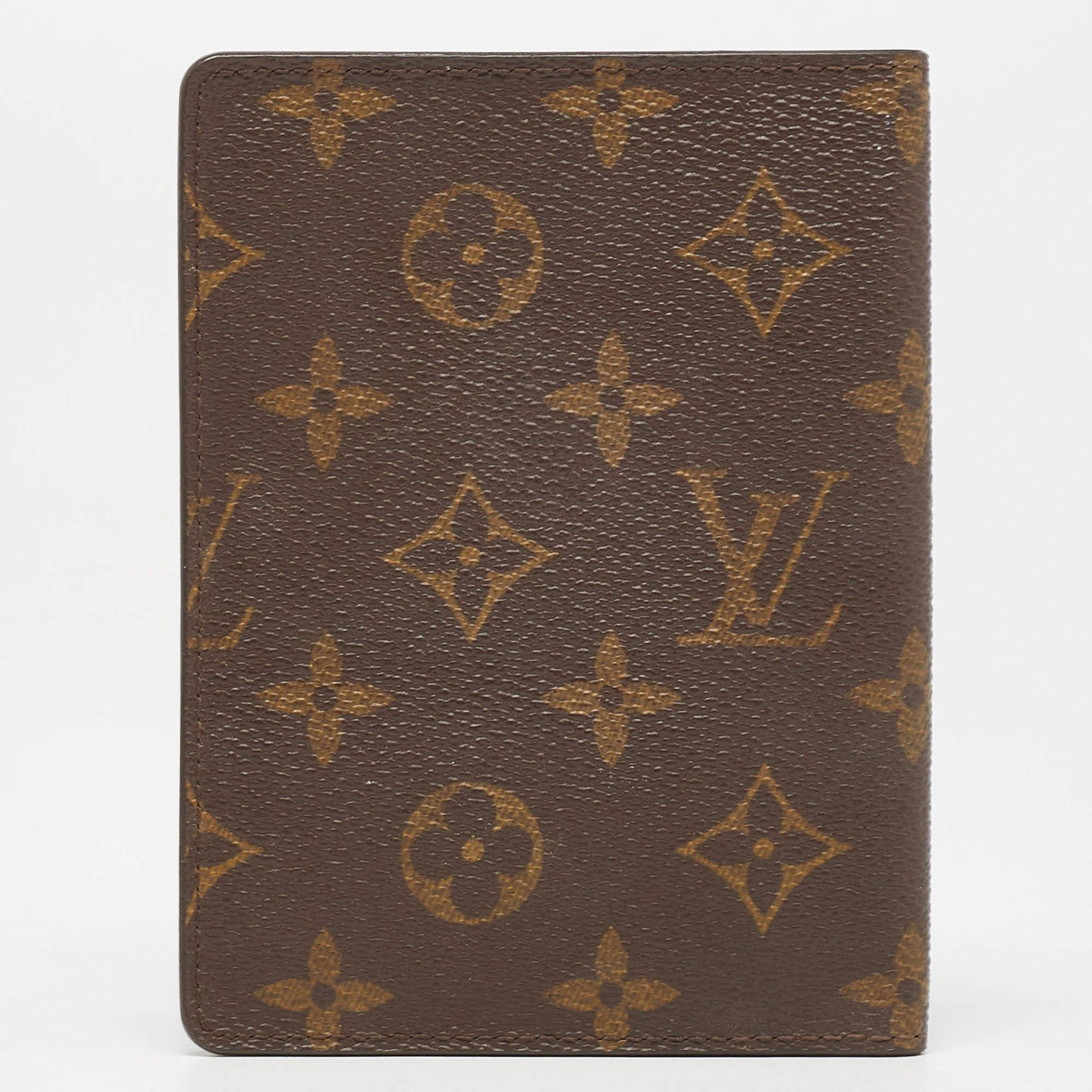 Louis Vuitton Monogram Canvas Passport Cover 6