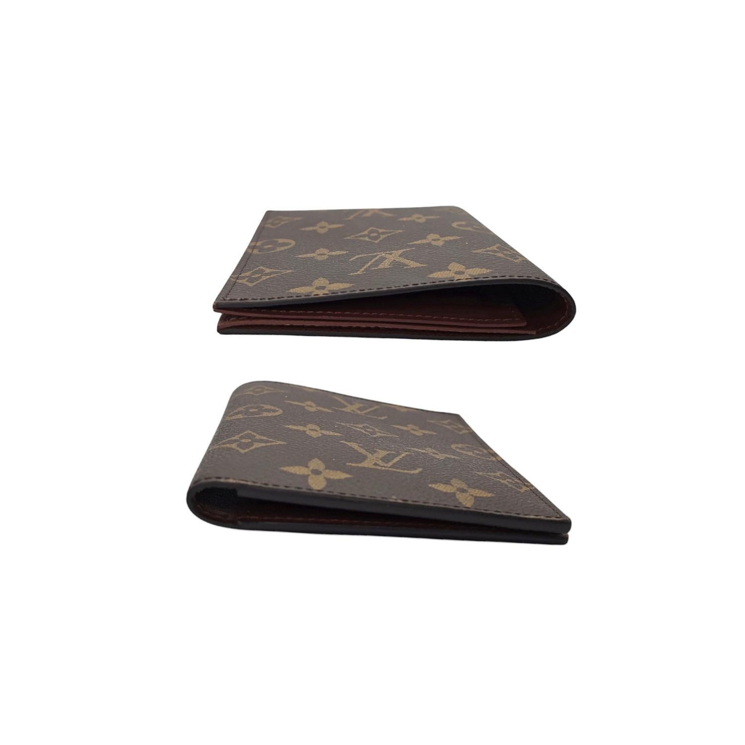 Femenino o masculino Funda de pasaporte de lona con monograma Louis Vuitton en venta