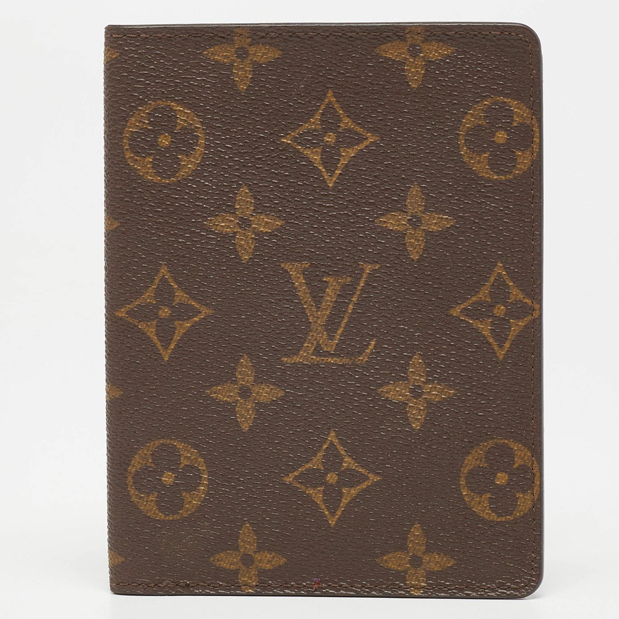 Louis Vuitton Monogram Canvas Passport Cover 4