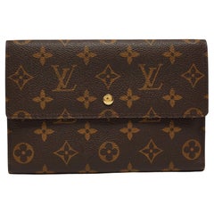 Organizer Trifold per passaporti in tela Louis Vuitton Monogram