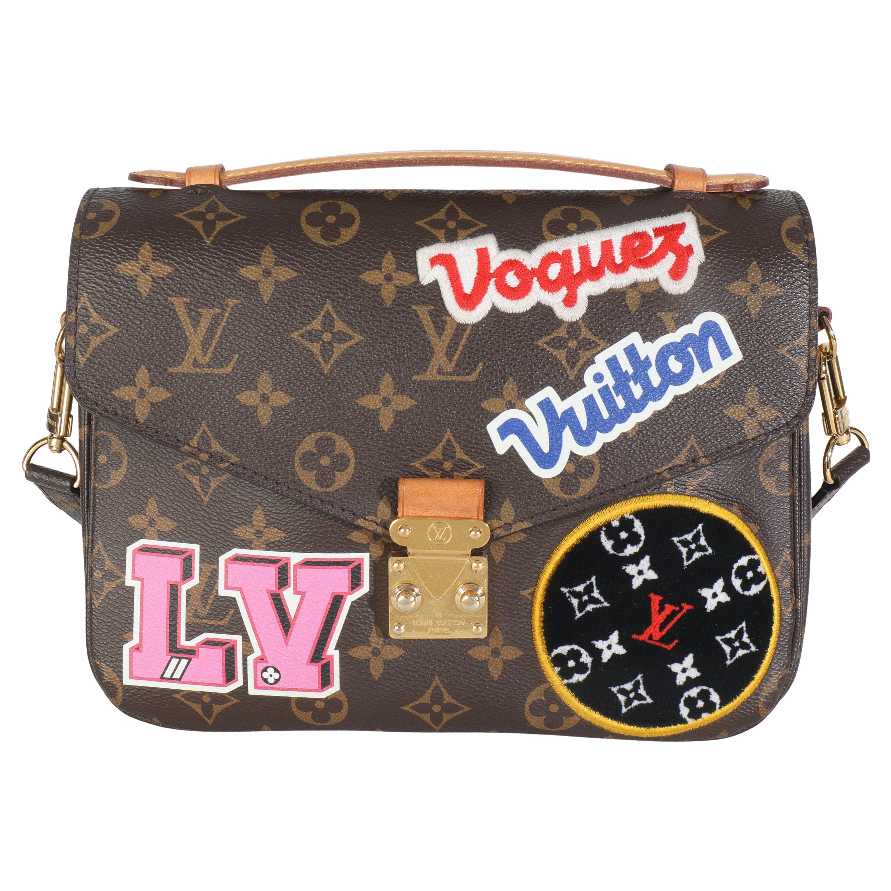 Louis Vuitton Monogram Canvas Patches Pochette Metis
