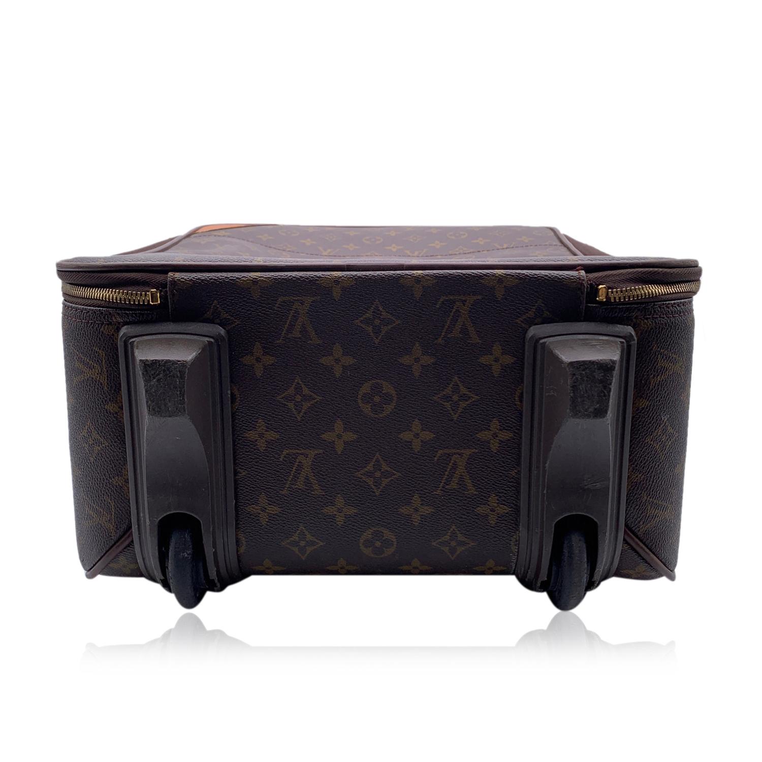 Women's or Men's Louis Vuitton Monogram Canvas Pegase 50 Rolling Suitcase