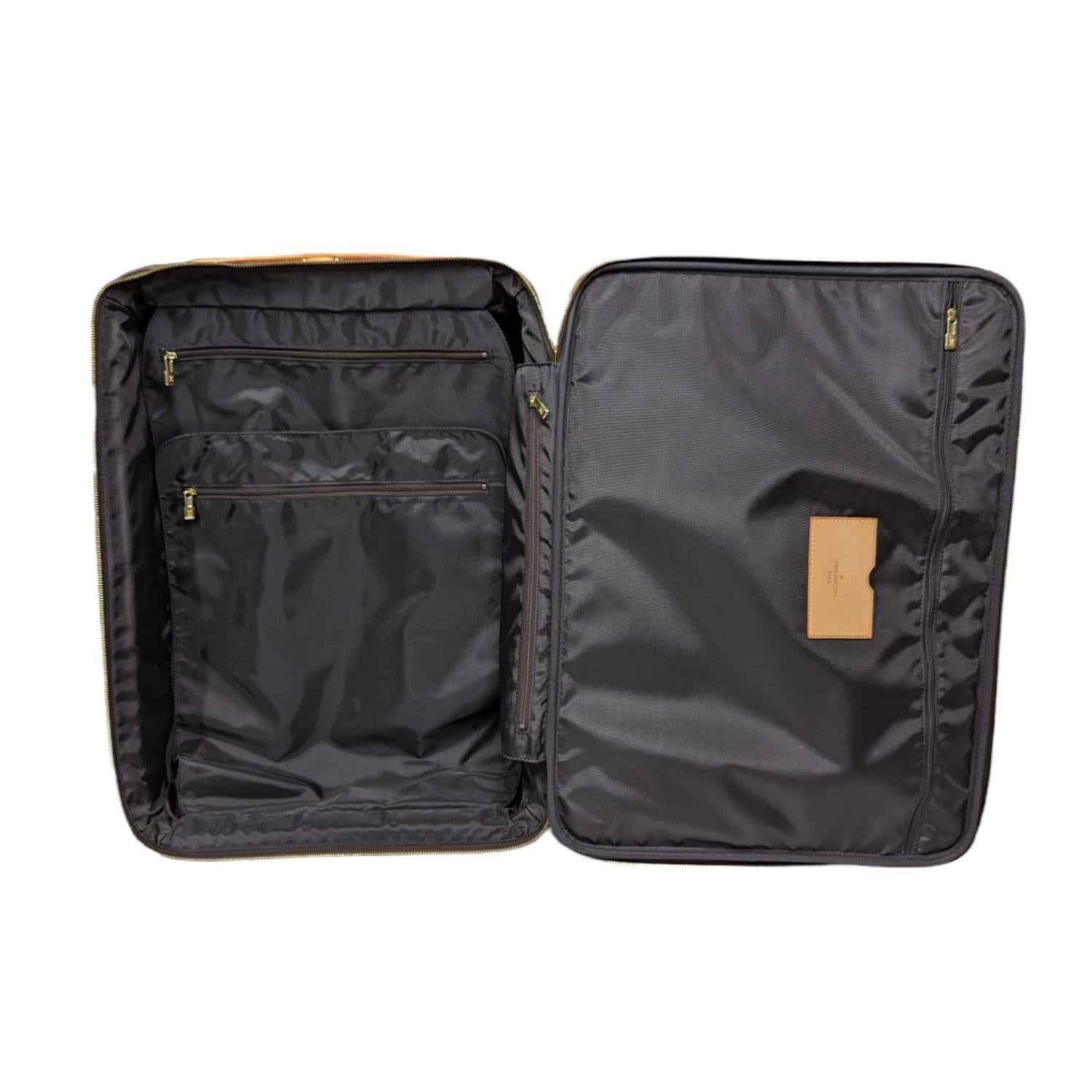 Black Louis Vuitton Monogram Canvas Pegase 55 Business Carry-on