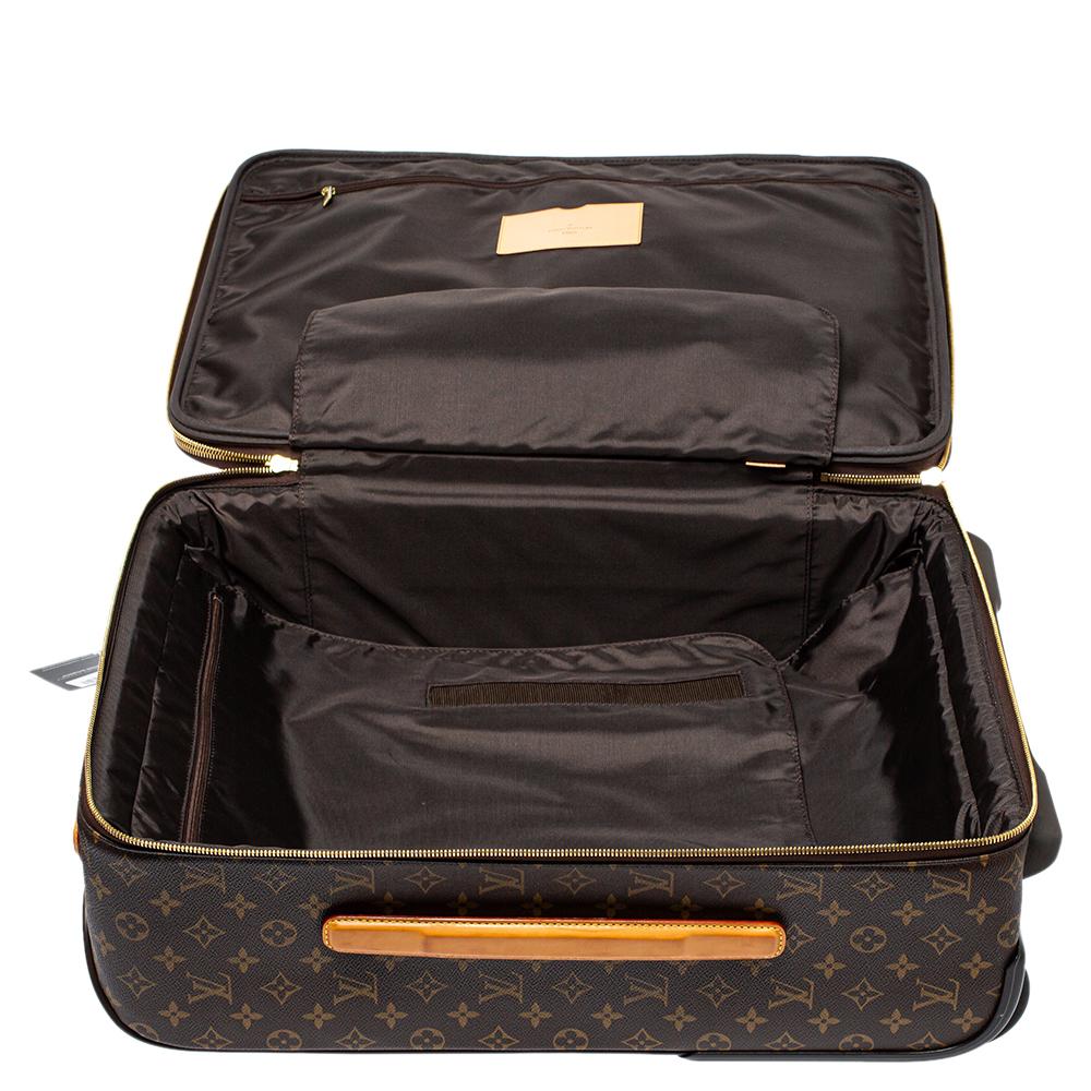 Black Louis Vuitton Monogram Canvas Pegase 55 Luggage