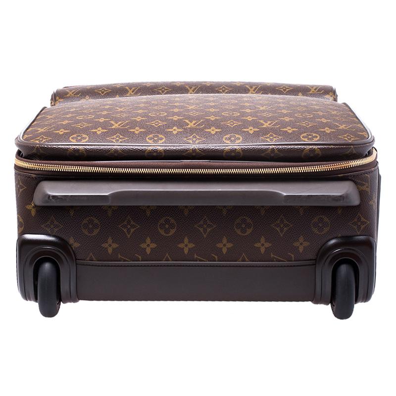 Louis Vuitton Monogram Canvas Pegase 55 Luggage In Excellent Condition In Dubai, Al Qouz 2