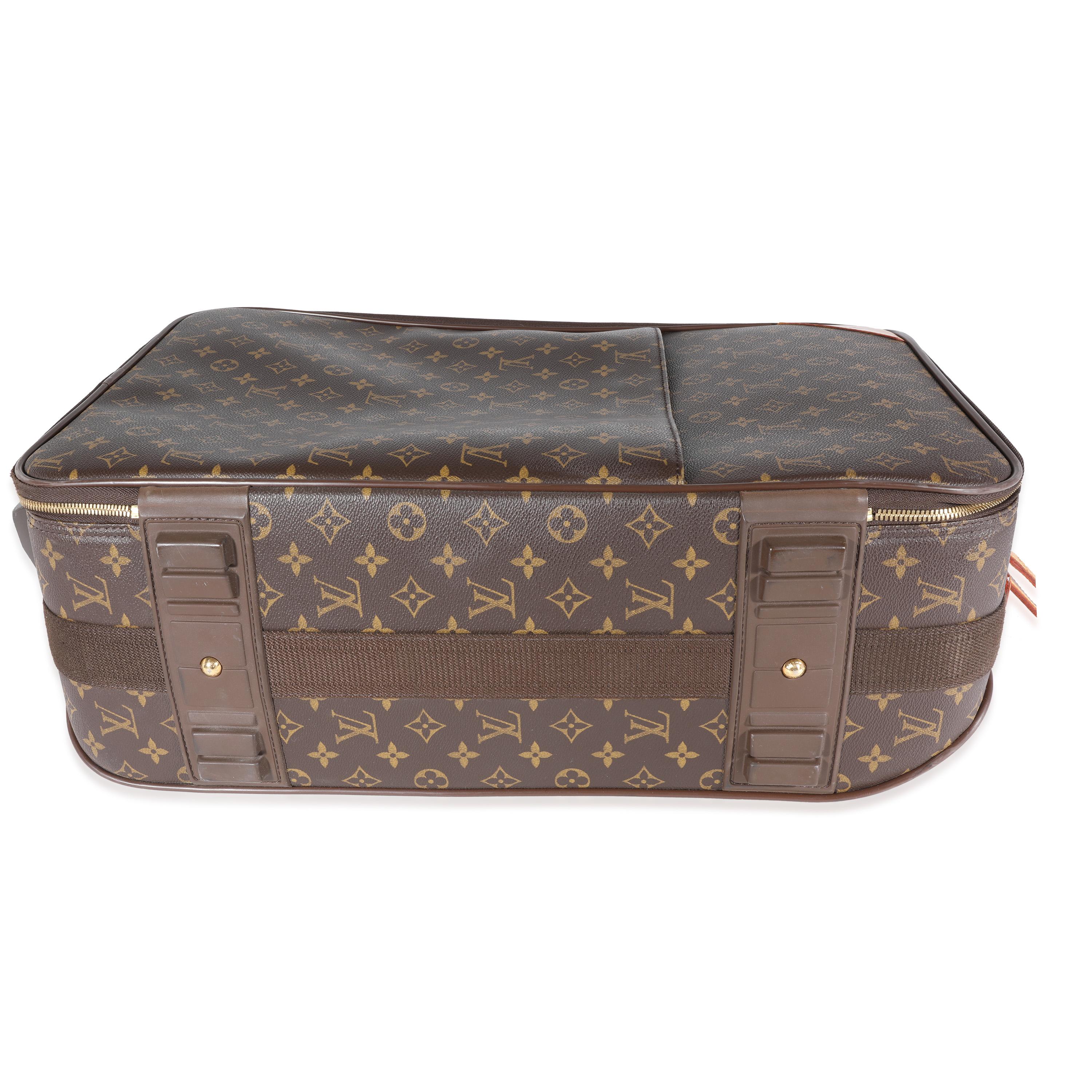 Gray Louis Vuitton Monogram Canvas Pégase 55 Suitcase