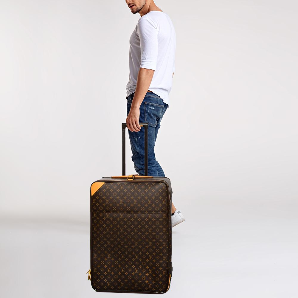 Black Louis Vuitton Monogram Canvas Pegase 70 Luggage