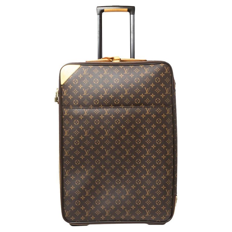 Sold at Auction: Louis Vuitton - Pegase 55 Suitcase - Brown Monogram Luggage  Travel Bag Wheels