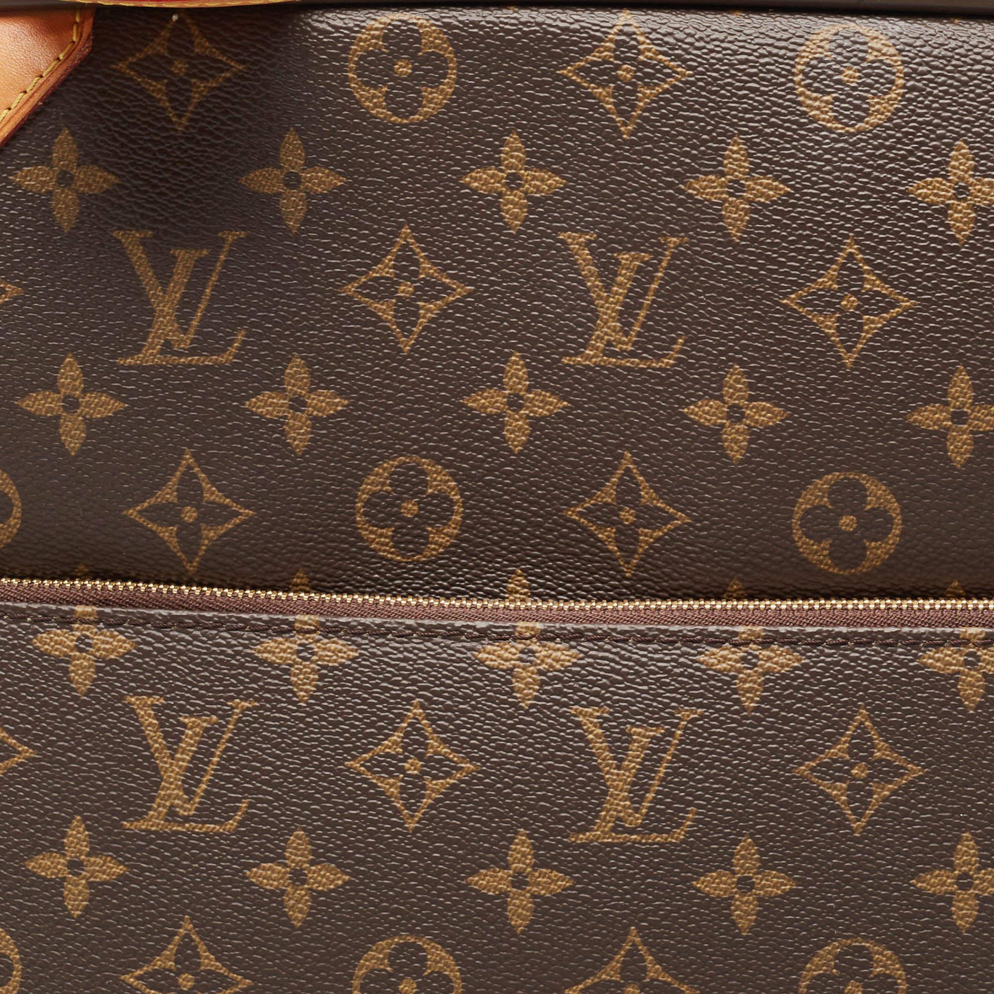 Louis Vuitton Monogram Canvas Pegase Legere 50 Gepäckstücke aus Segeltuch im Angebot 2