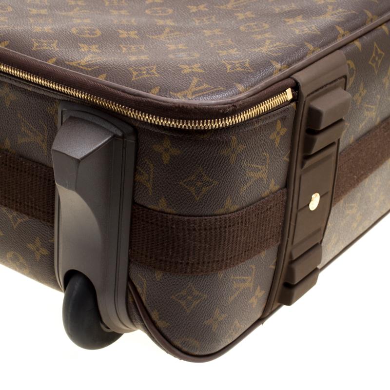 Louis Vuitton Monogram Canvas Pegase Light 55 Luggage 5