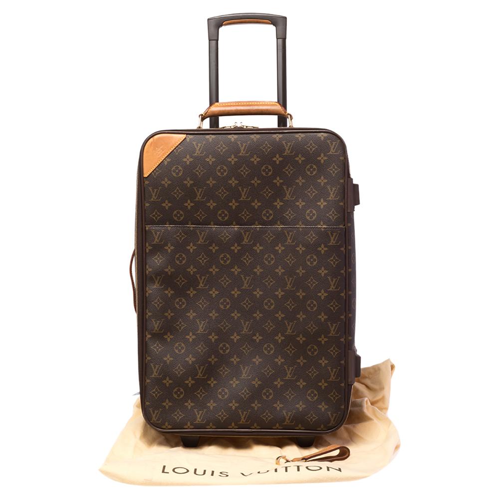 Louis Vuitton Monogram Canvas Pegase Light 55 Luggage 5
