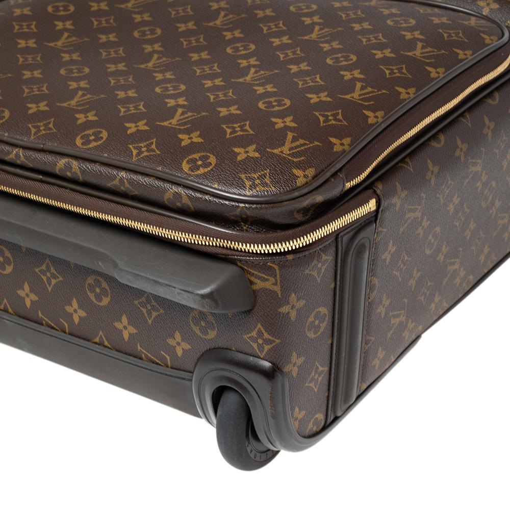 Louis Vuitton Monogram Canvas Pegase Luggage 50 In Good Condition In Dubai, Al Qouz 2