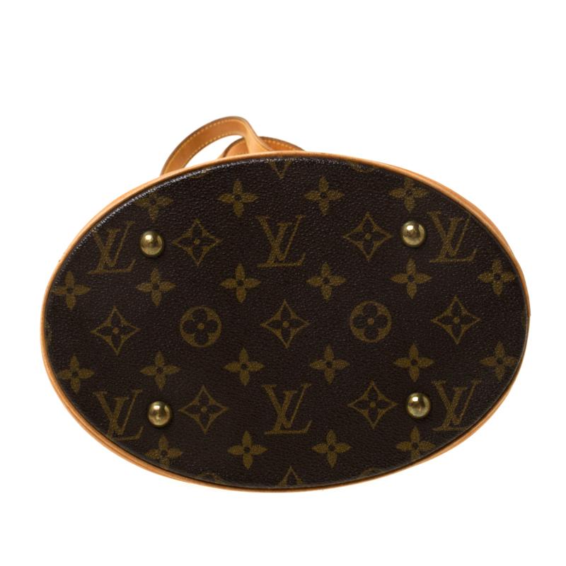 Louis Vuitton Monogram Canvas Petit Bucket Bag 3