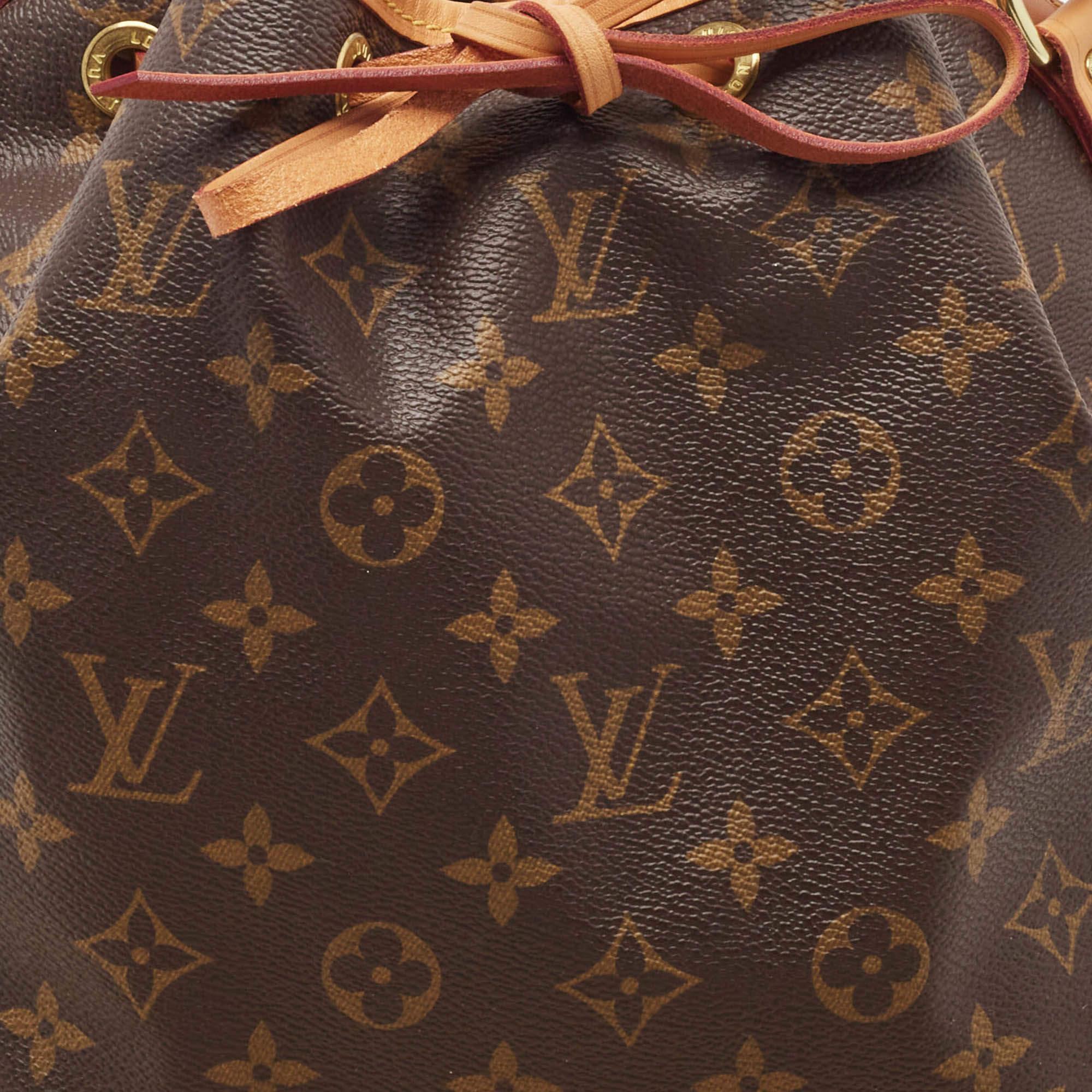 Women's Louis Vuitton Monogram Canvas Petit Noe Bag
