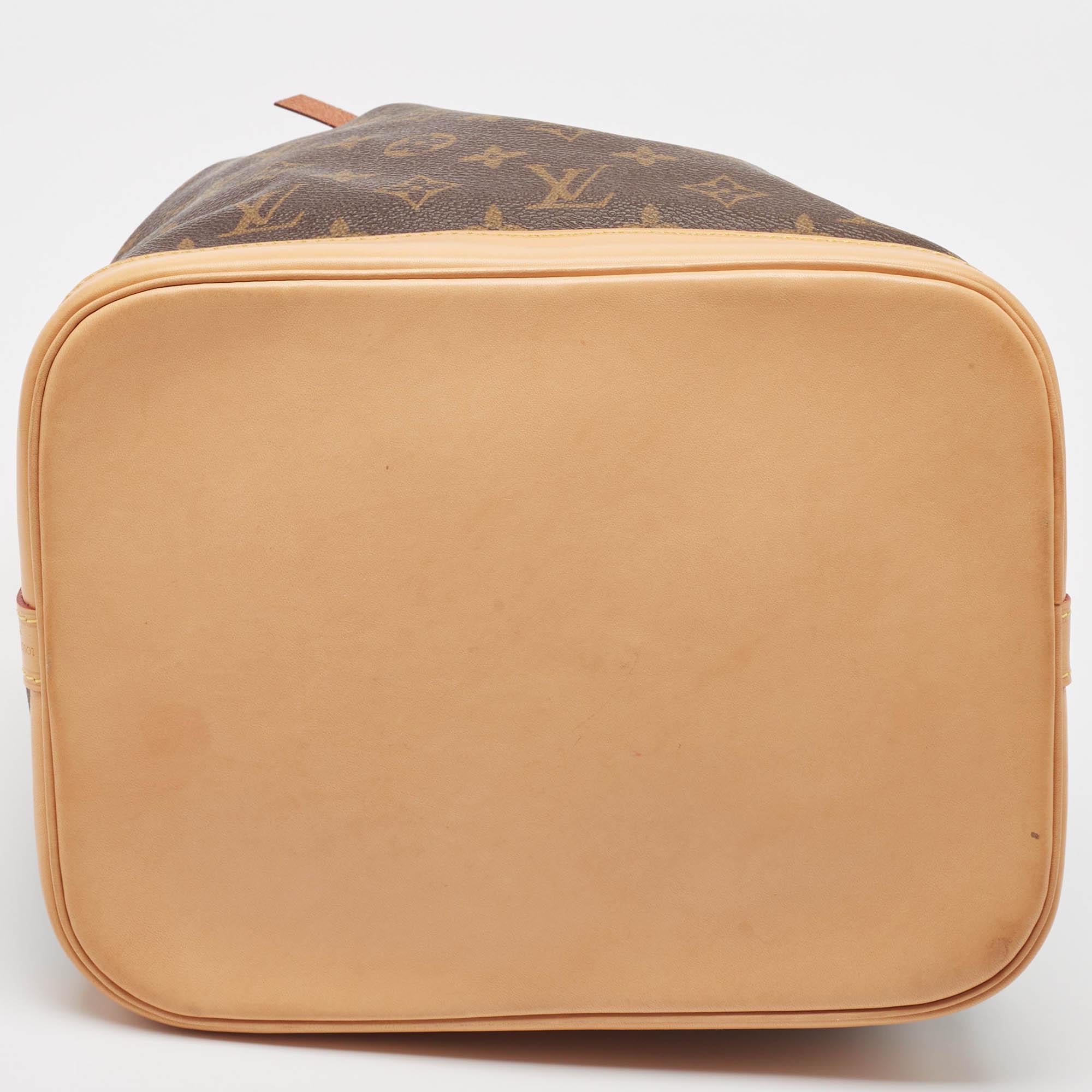 Louis Vuitton Monogram Canvas Petit Noe Bag 2