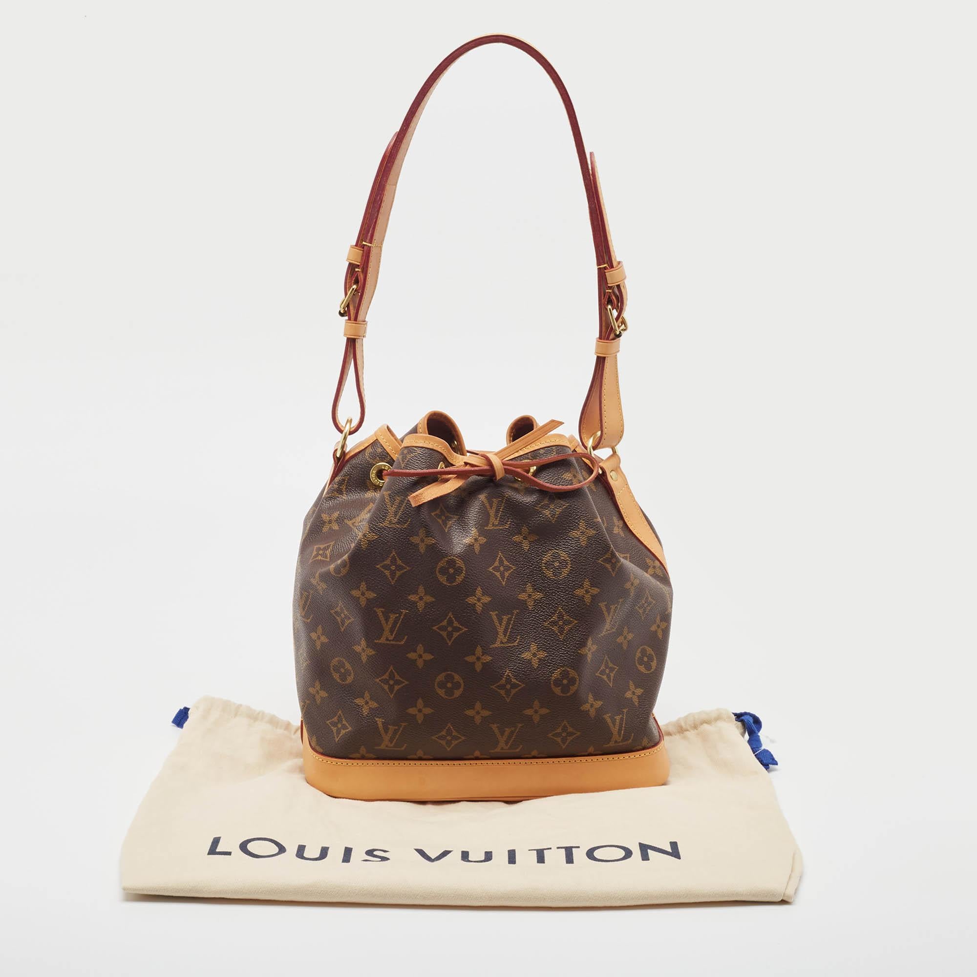 Louis Vuitton Monogram Canvas Petit Noe Bag 4