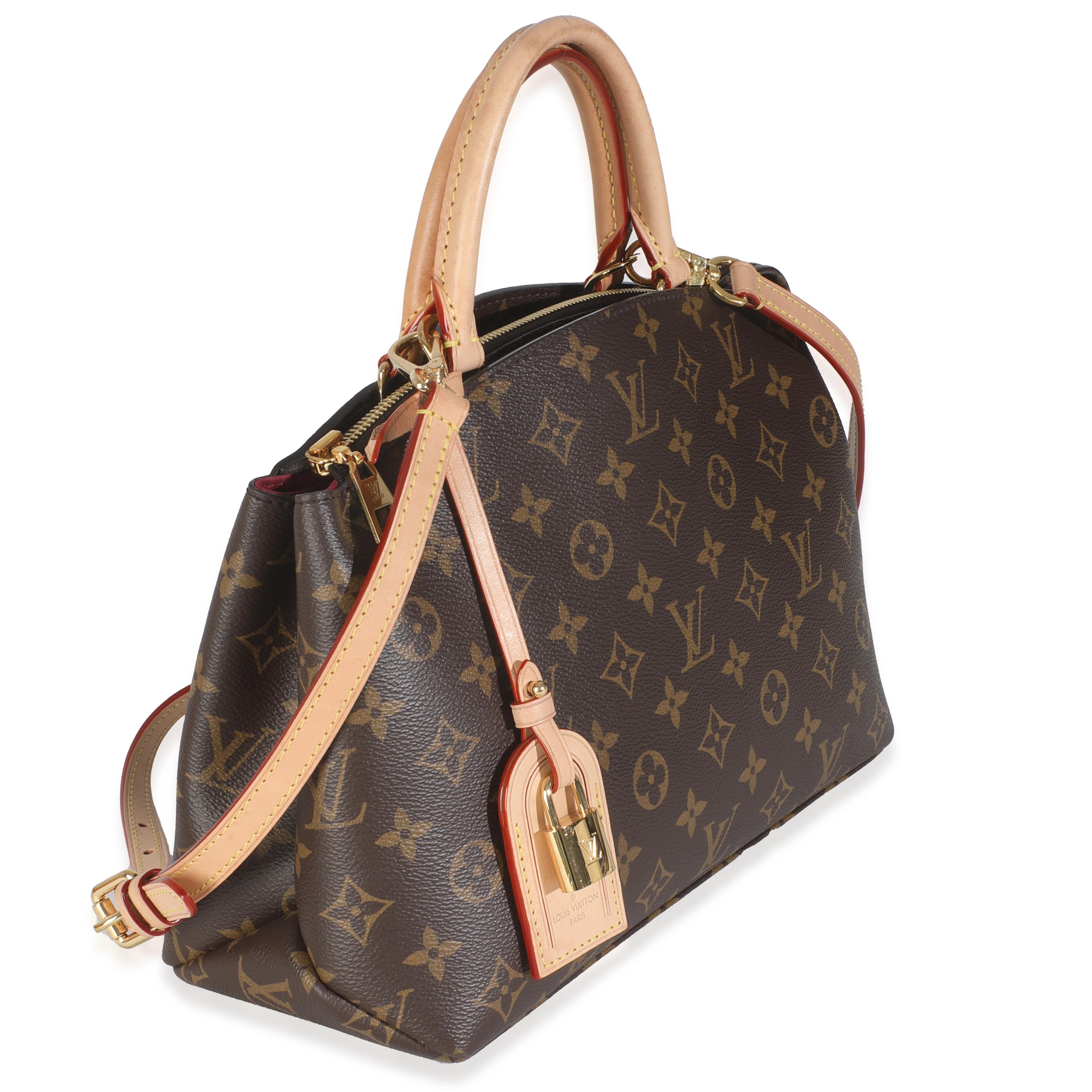 Gray Louis Vuitton Monogram Canvas Petit Palais PM For Sale