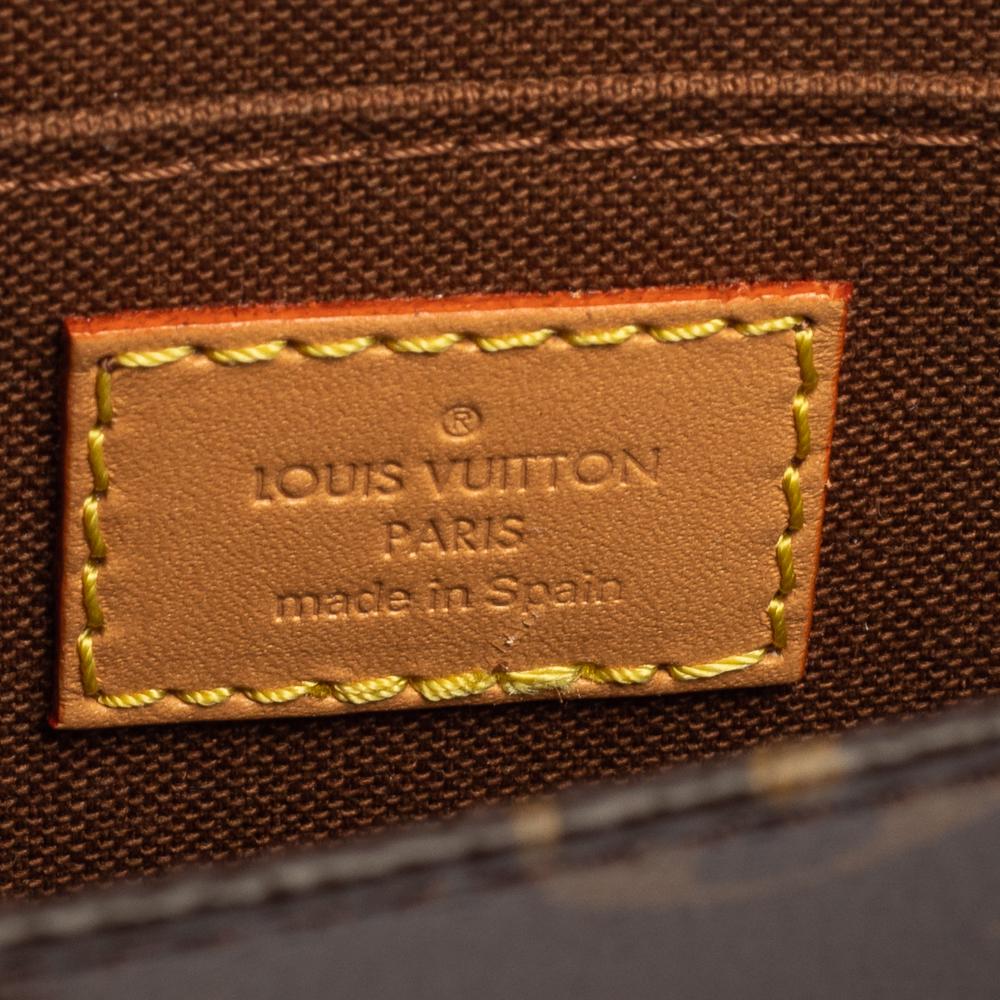 Louis Vuitton Monogram Canvas Petit Sac Plat Bag 4