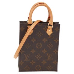 Louis Vuitton Monogram Canvas Petit Sac Plat Bag