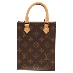 Louis Vuitton Monogram Canvas Petit Sac Plat Bag