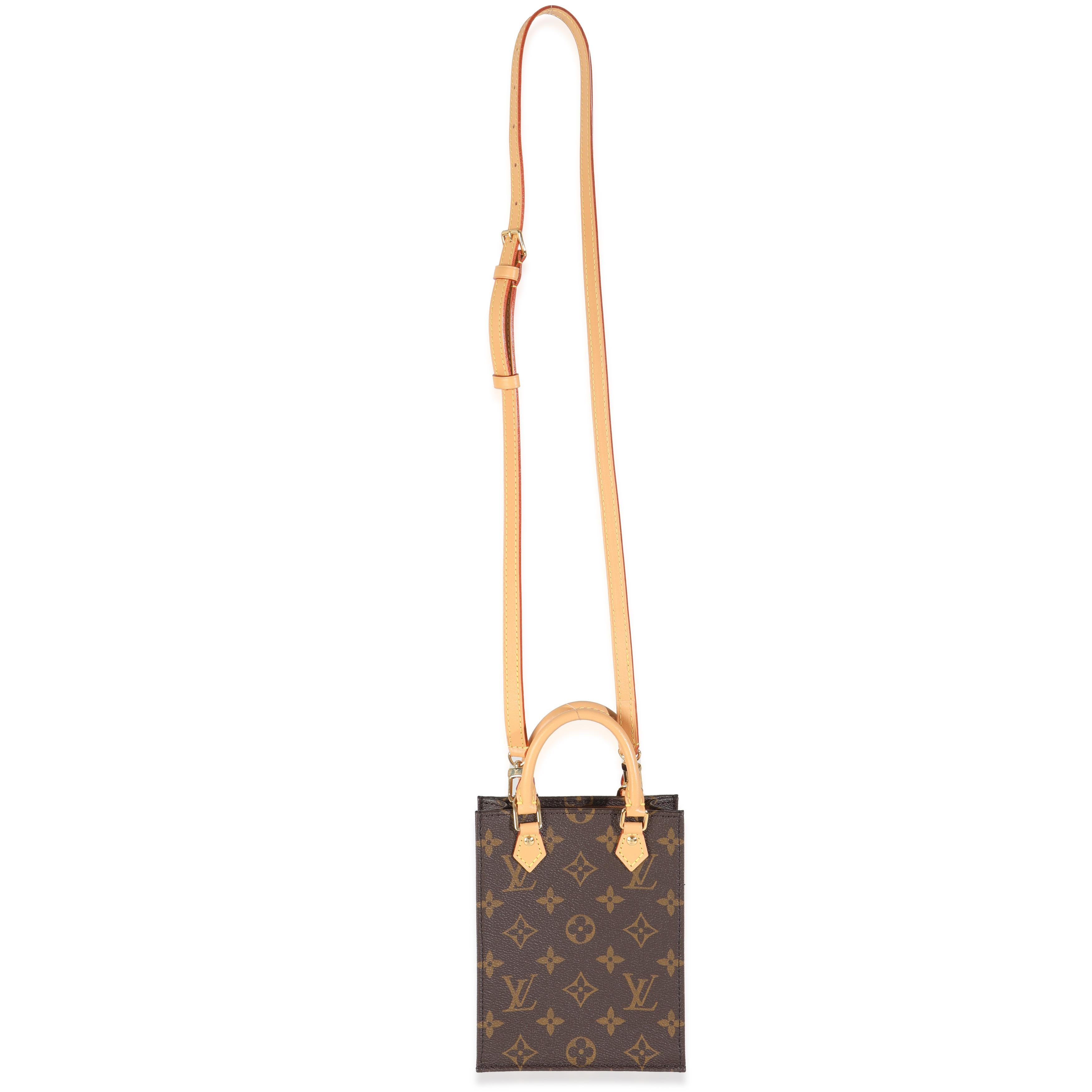 Louis Vuitton Monogram Canvas Petit Sac Plat im Zustand „Hervorragend“ im Angebot in New York, NY