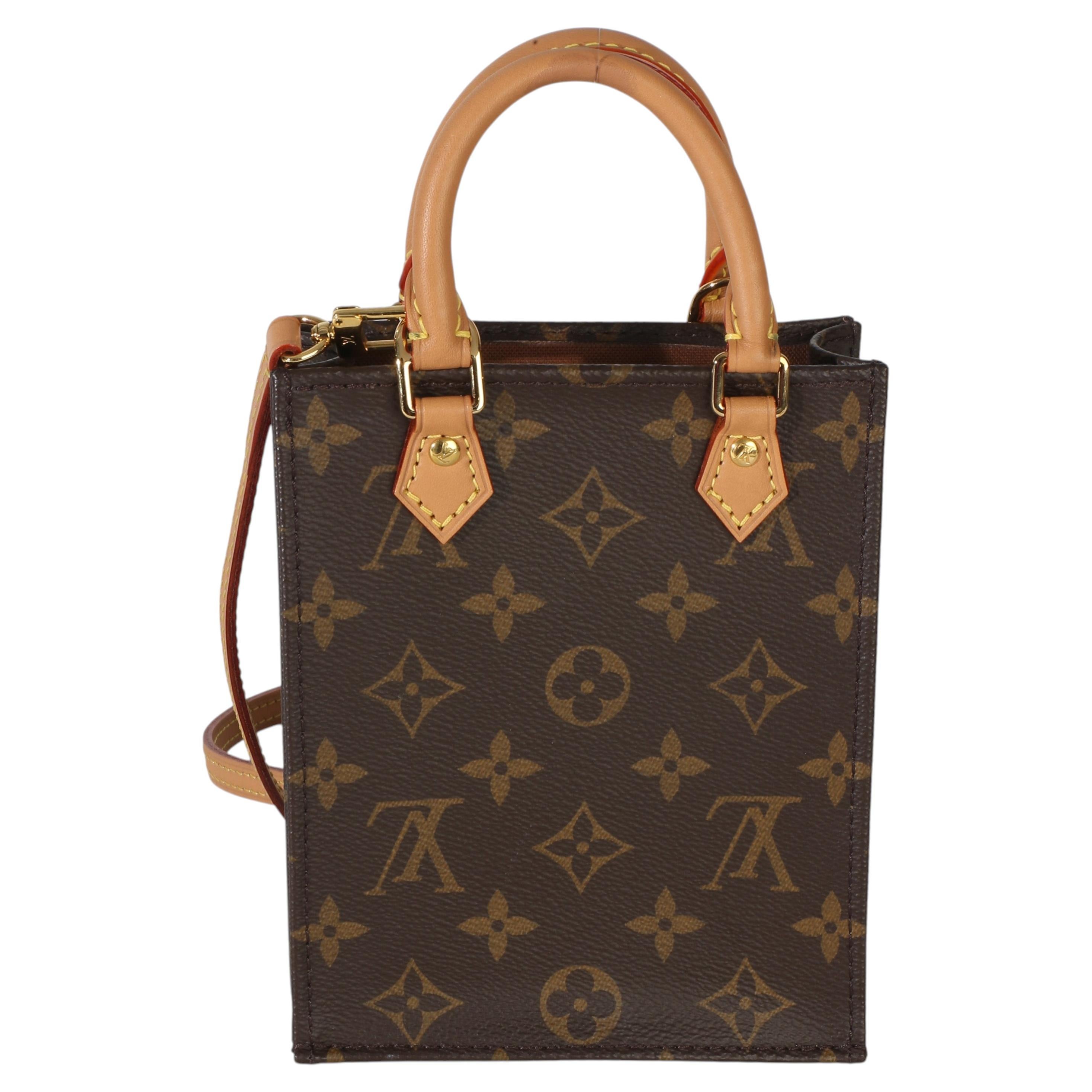 Louis Vuitton Monogram Canvas Petit Sac Plat