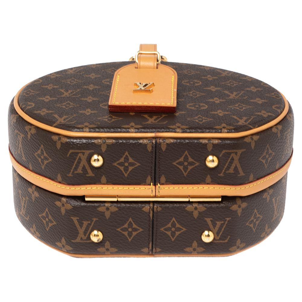 Louis Vuitton Monogram Canvas Petite Boite Chapeau Bag 3