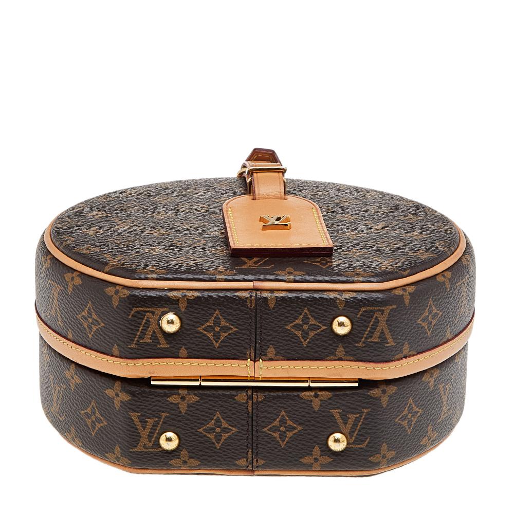 Louis Vuitton Monogram Canvas Petite Boite Chapeau Bag 6