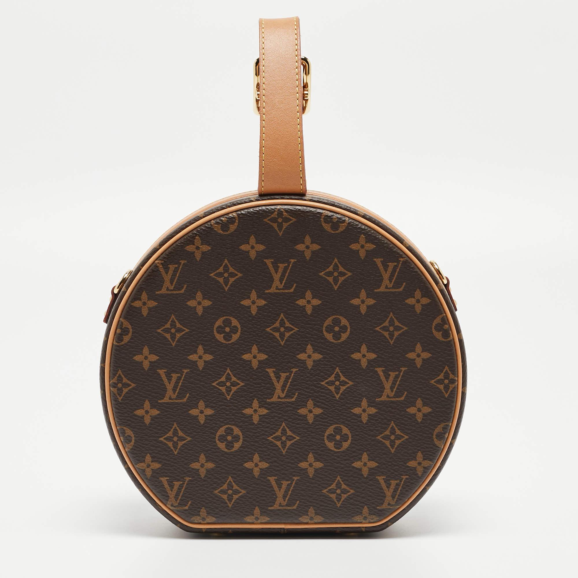 Louis Vuitton Monogram Canvas Petite Boite Chapeau Bag 10