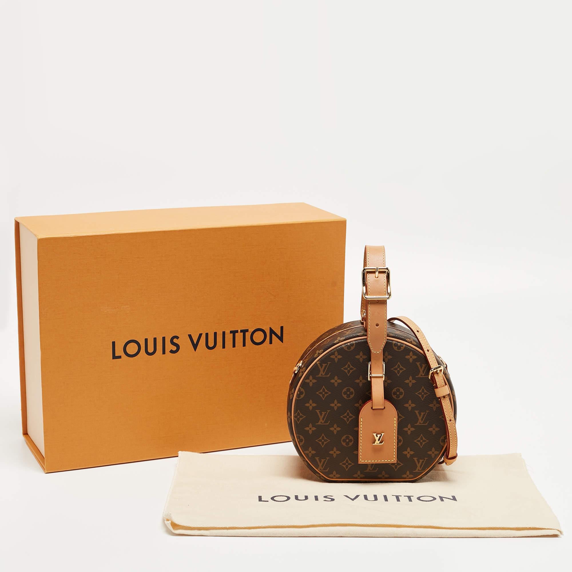 Louis Vuitton Monogram Canvas Petite Boite Chapeau Bag 12