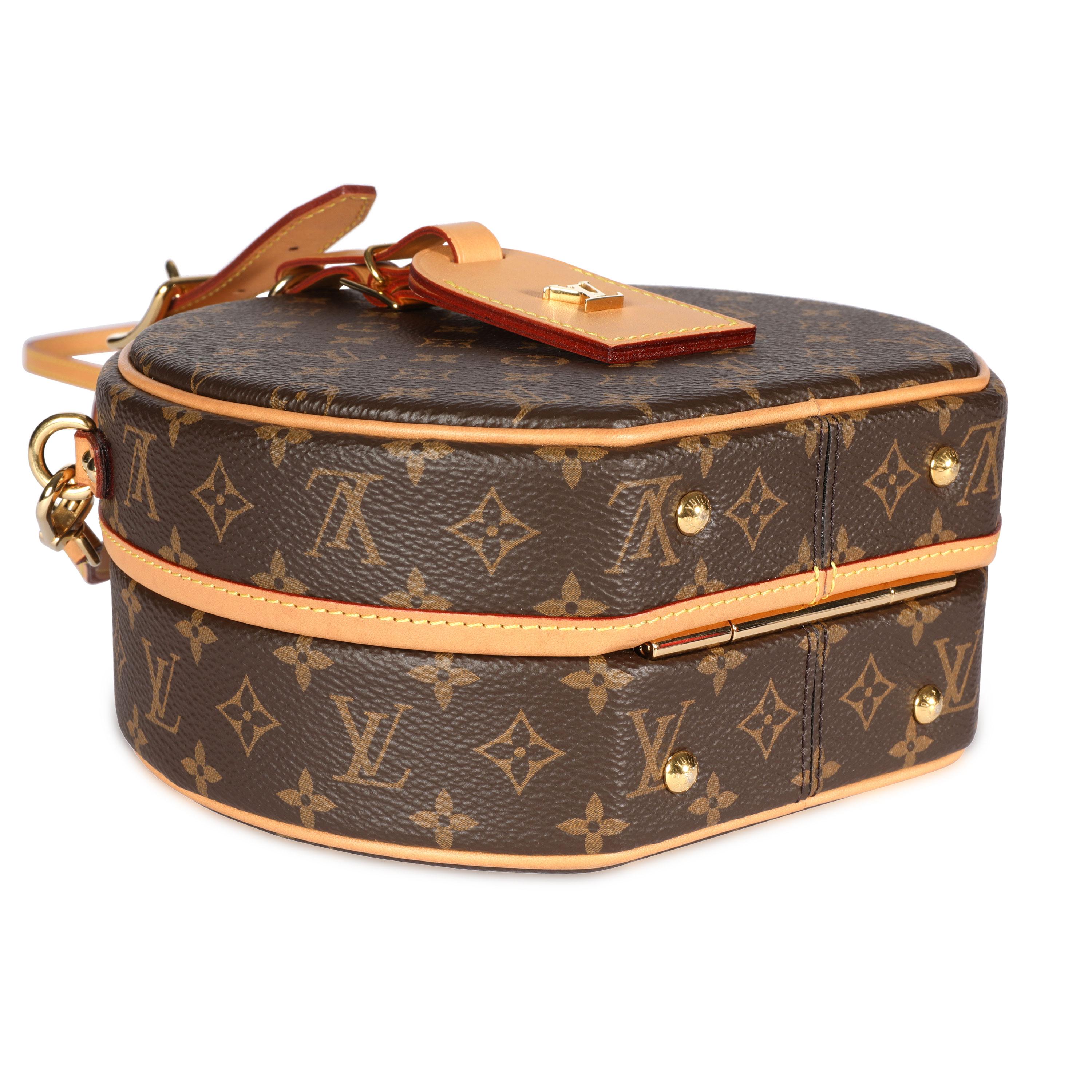 Louis Vuitton Monogram Canvas Petite Boite Chapeau Bag In Good Condition In New York, NY